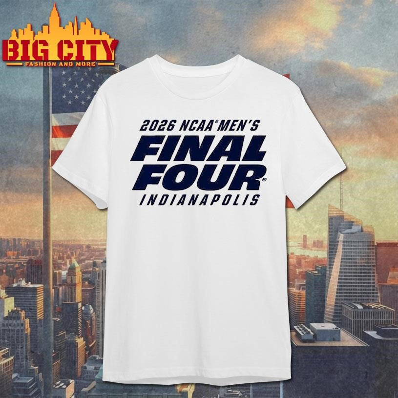 2026 NCAA Men’s Final Four Type Treatment Shirt