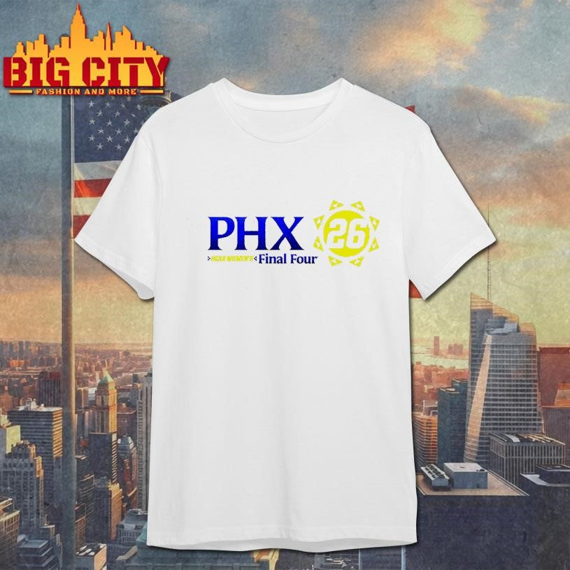 2026 NCAA Women’s Final Four Type Treatment Shirt
