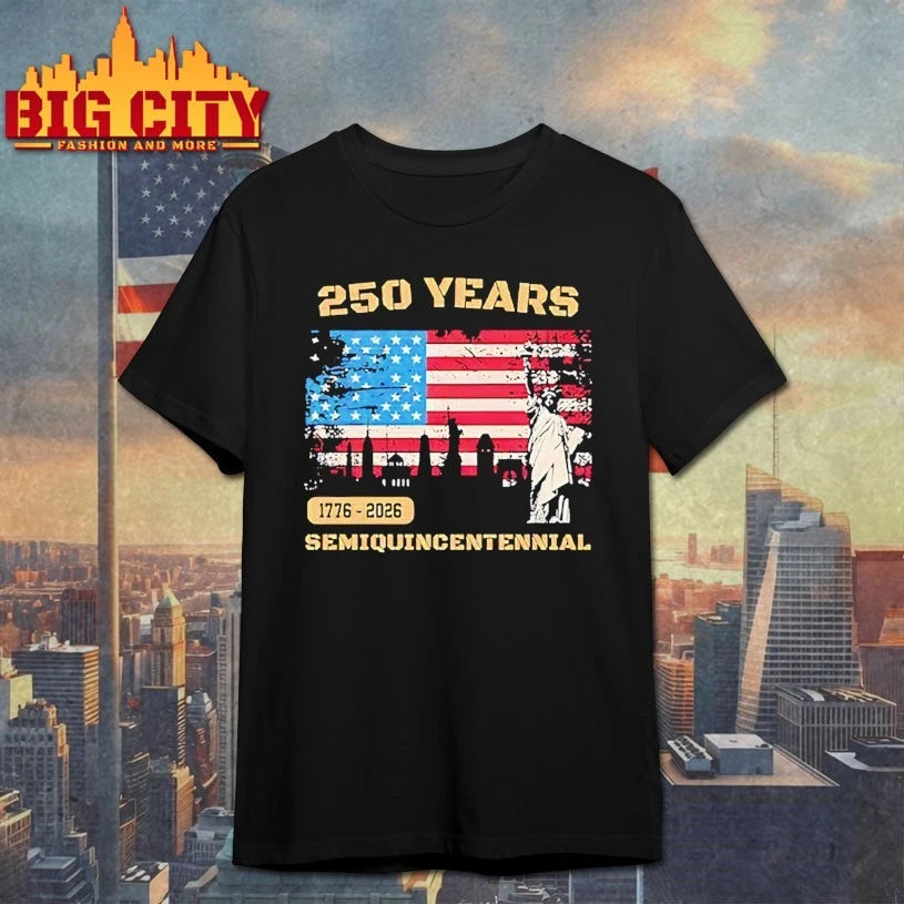 250 Years Of America 1776 2026 Semiquincentennial shirt
