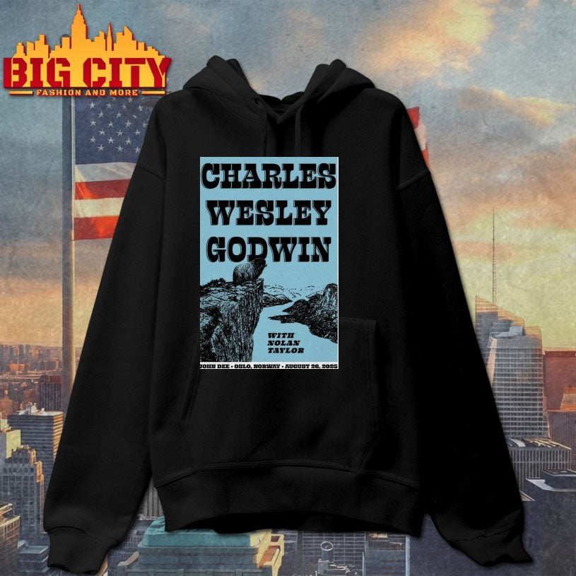 26 August 2025 John Dee. Oslo, Norway Charles Wesley Godwin Poster Shirts