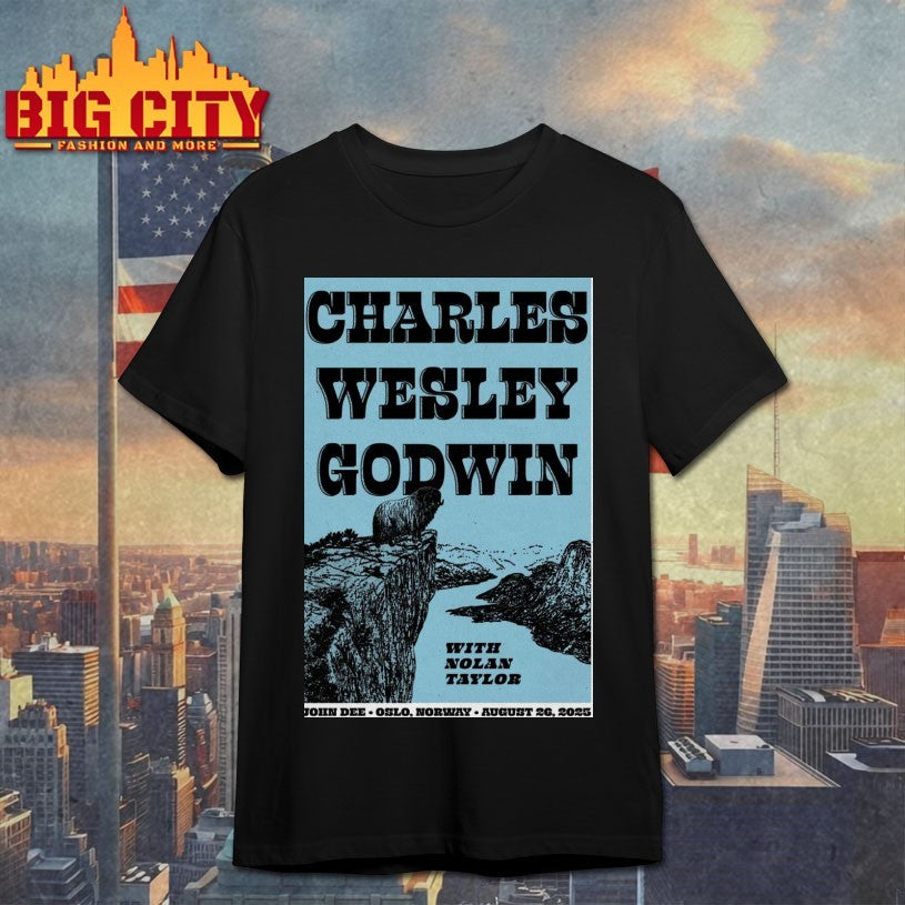 26 August 2025 John Dee. Oslo, Norway Charles Wesley Godwin Poster Shirts