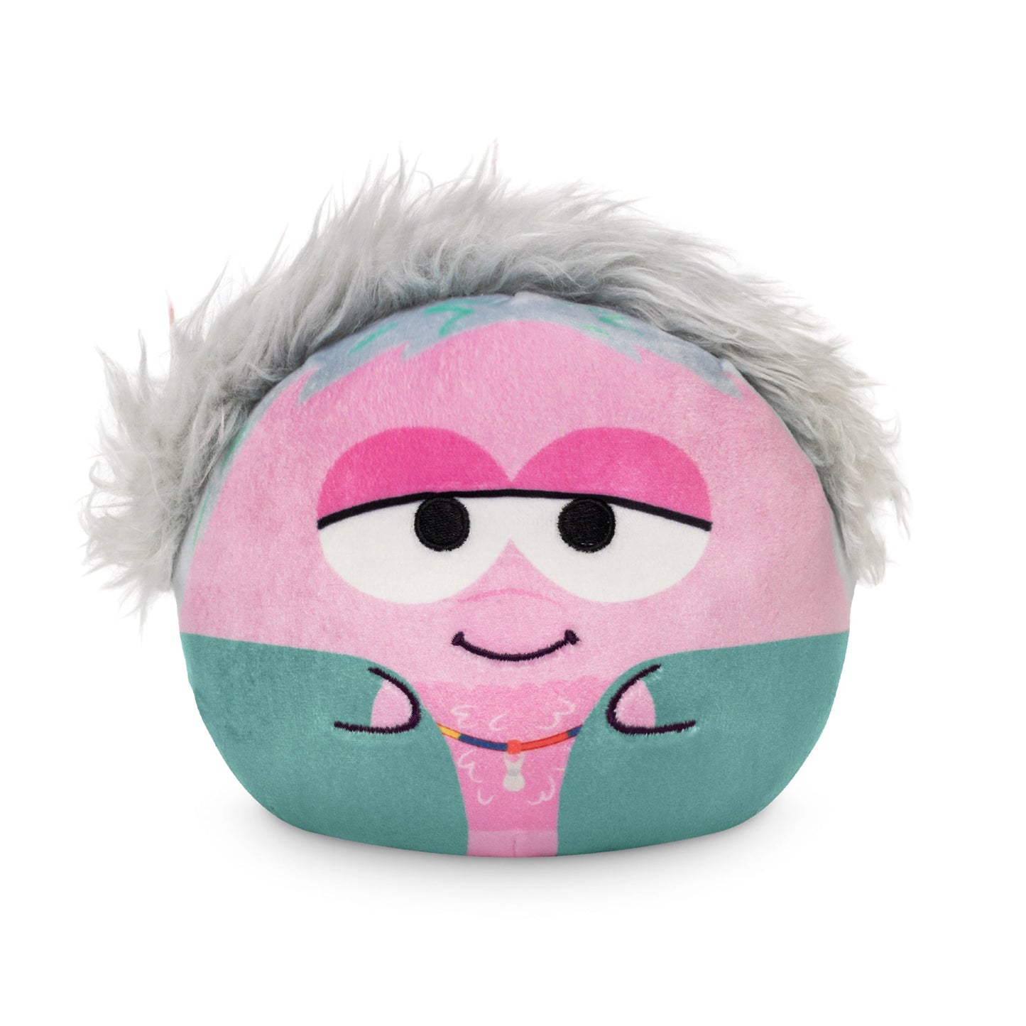 Red and Mokey 4" Reversible Plushie