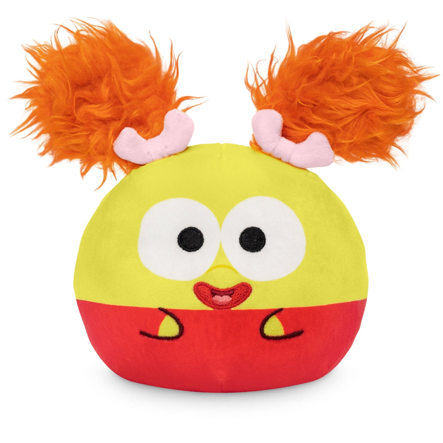 Red and Mokey 4" Reversible Plushie