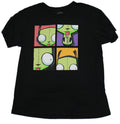 Invader Zim Mens T-Shirt - Four Box Gir Images Hoodie, Sweatshirt | ZylaModa.com