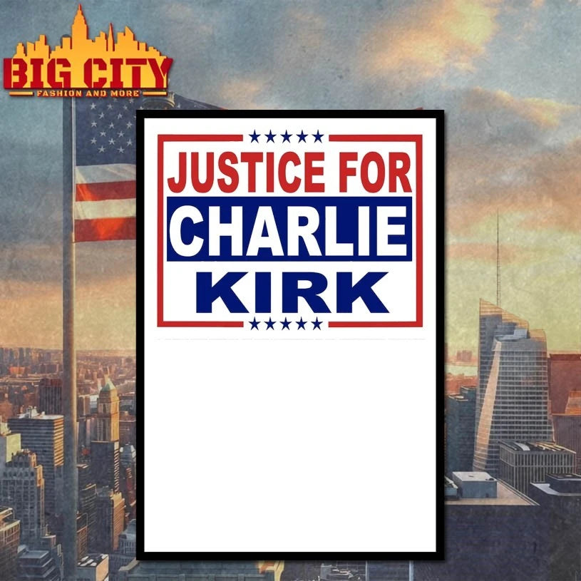 5 star Justice For Charlie Kirk shirt