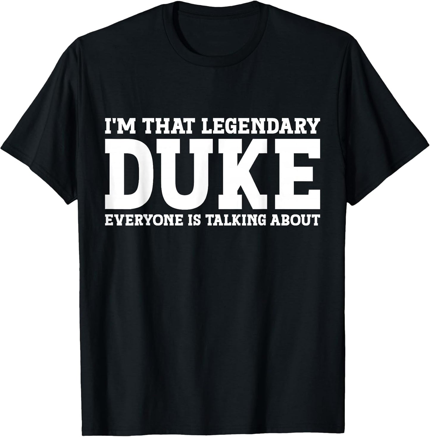 Duke Gifts Duke Tee Men Name Birthday Gifts