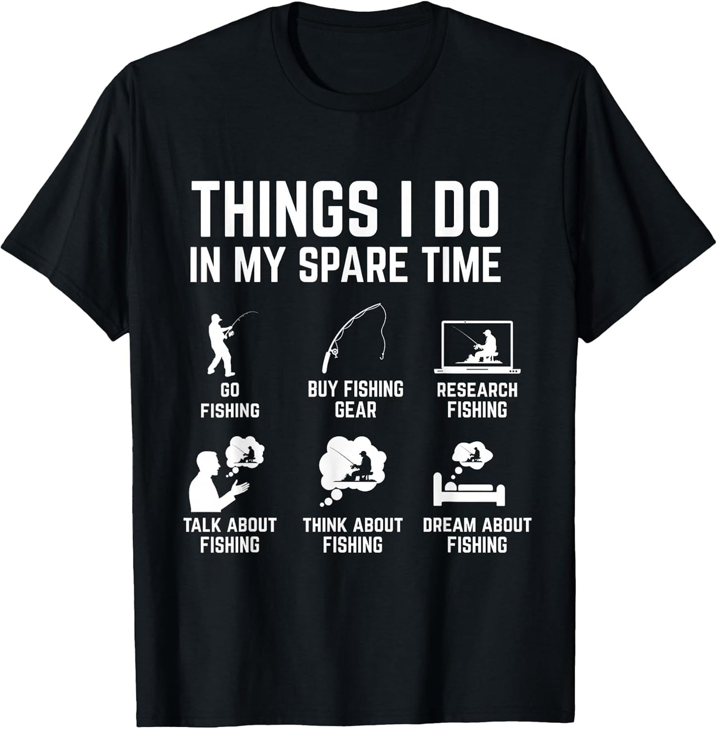 Funny Fishing Apparel for Men Women Kids