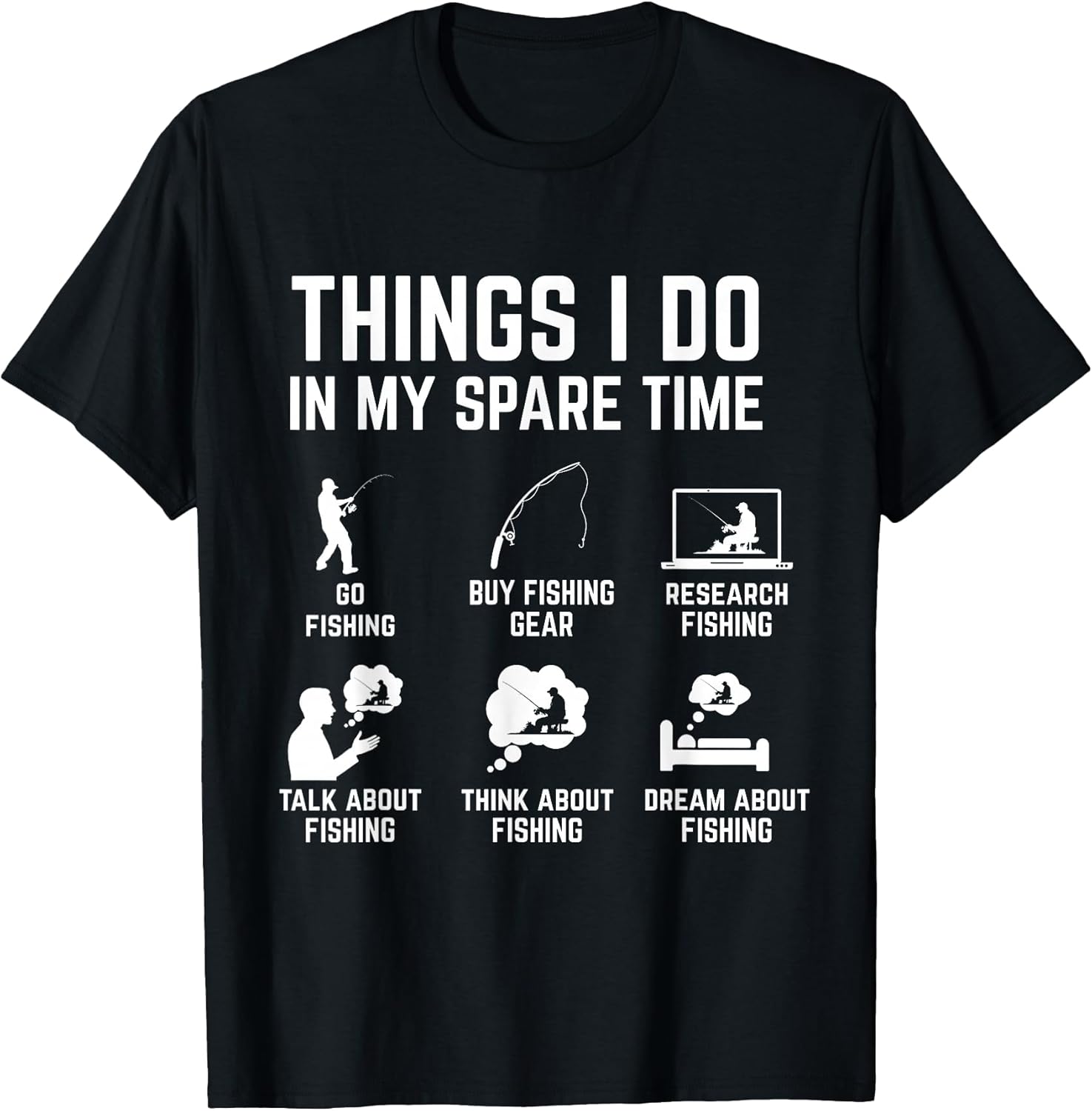 Funny Fishing Apparel for Men Women Kids