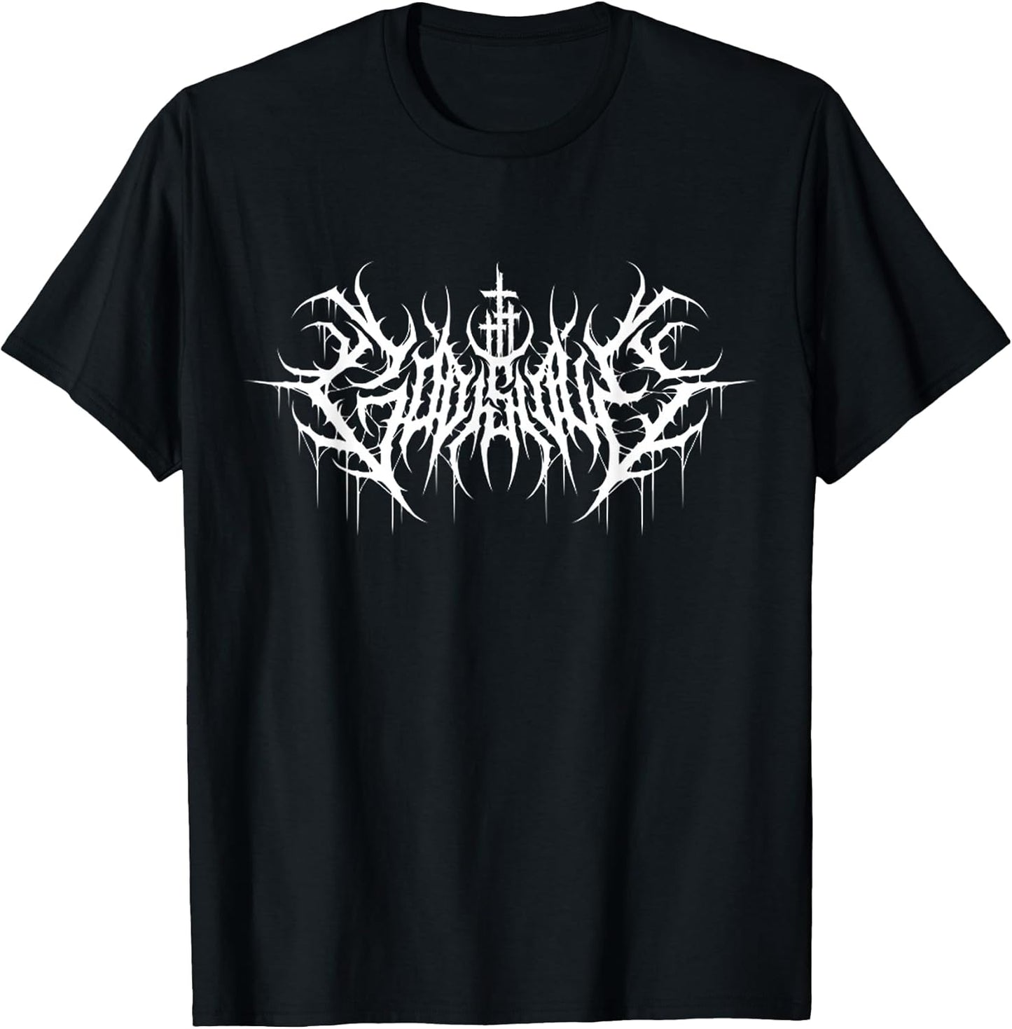 Cross Jesus God Is Love Death Metal Design