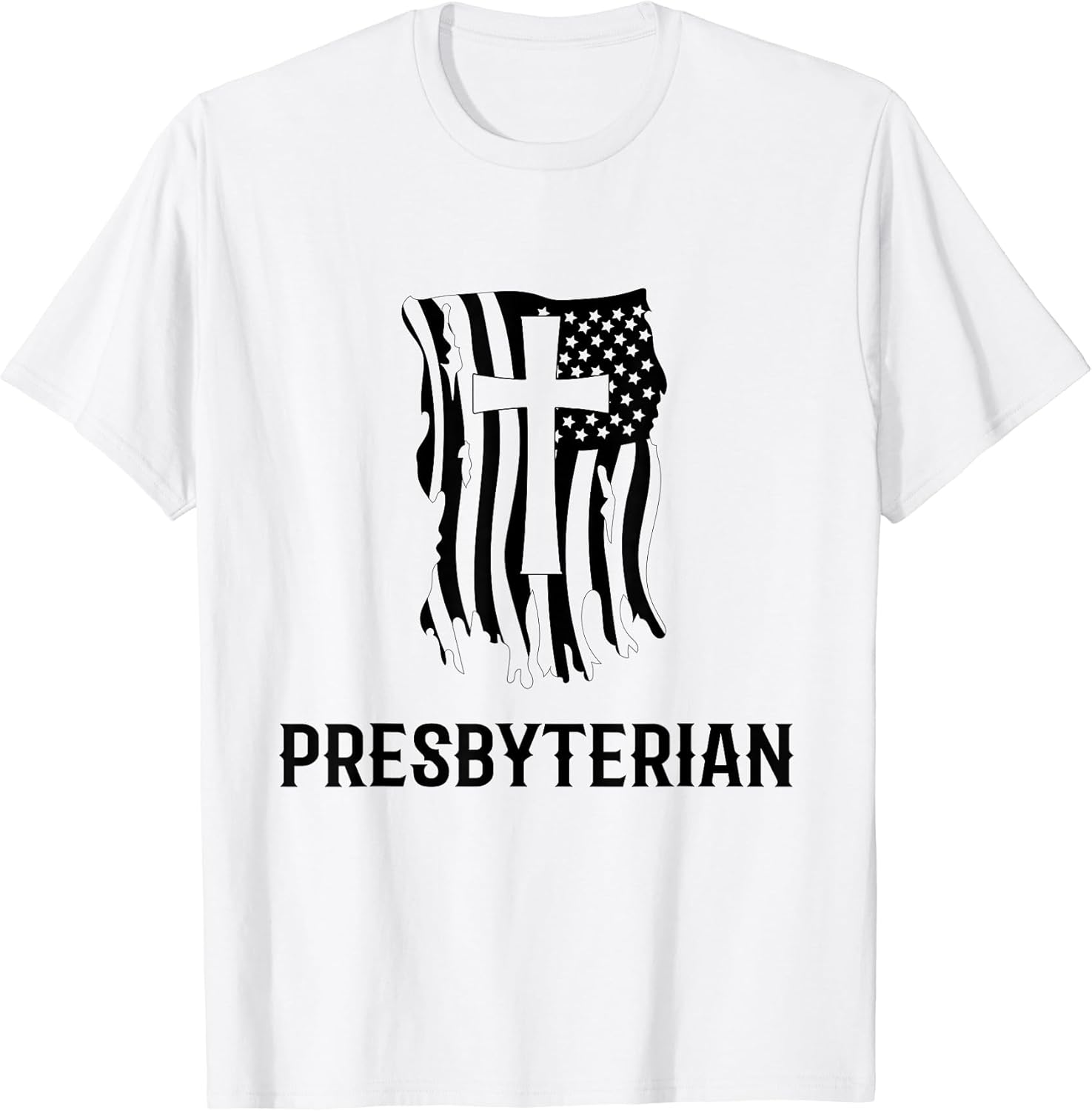 Presbyterians Modern Christian Angel Cross Design