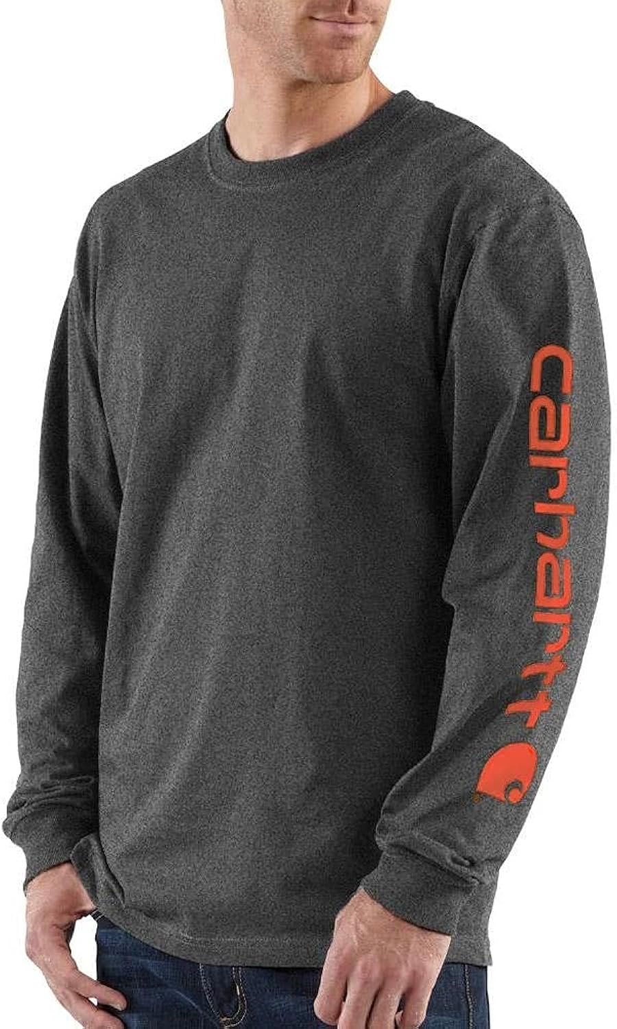 Men's Dearborn Loose LS Logo T-Shirt