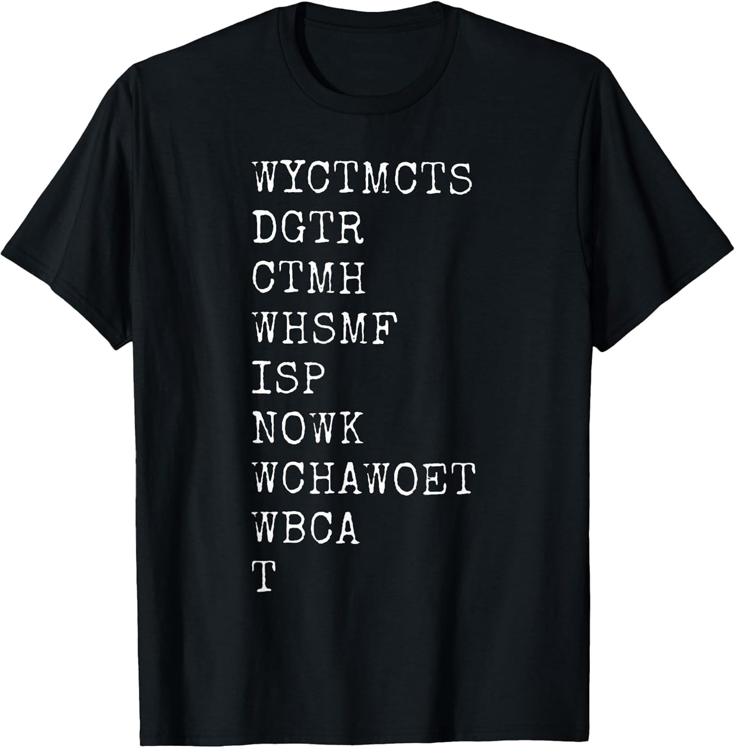 Wyctmcts Dgtr Ctmh Whsmf Isp Nowk By Merch