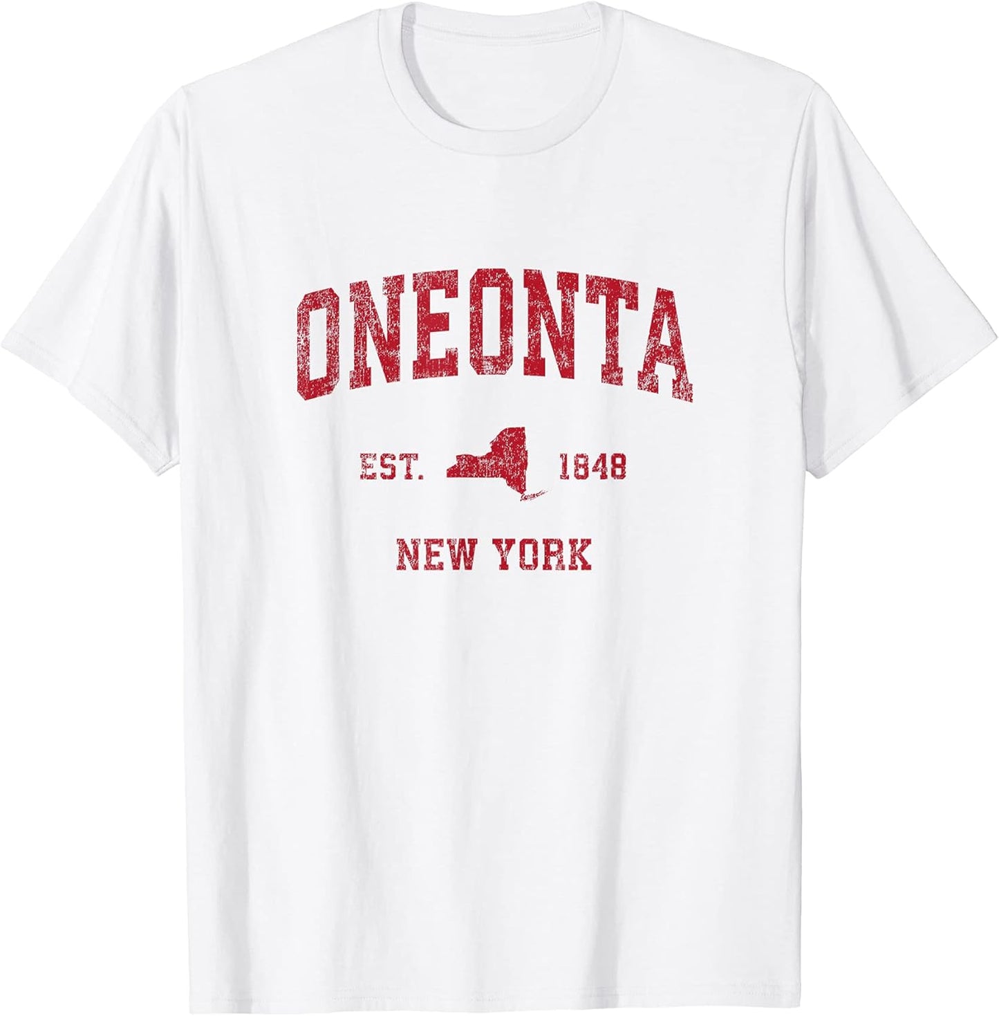 Oneonta New York NY Retro T-Shirts & Gifts