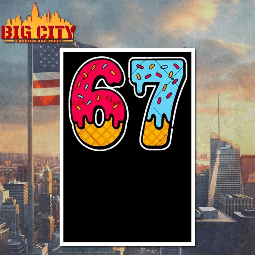 67 Drip Ice Cream Shirt