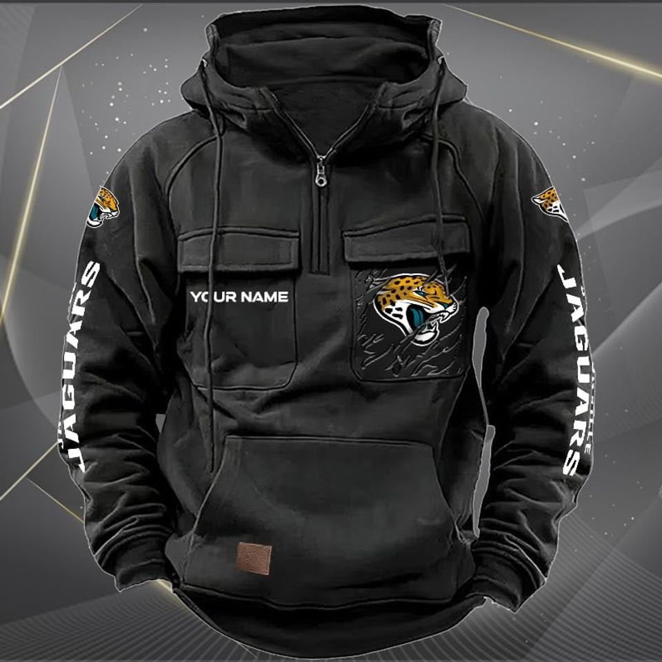 Jacksonville Custom Name Cargo Hoodie