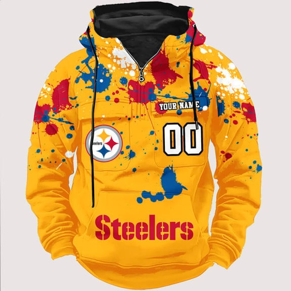 Pittsburgh Steeler Classic Revival 3D Hoodie
