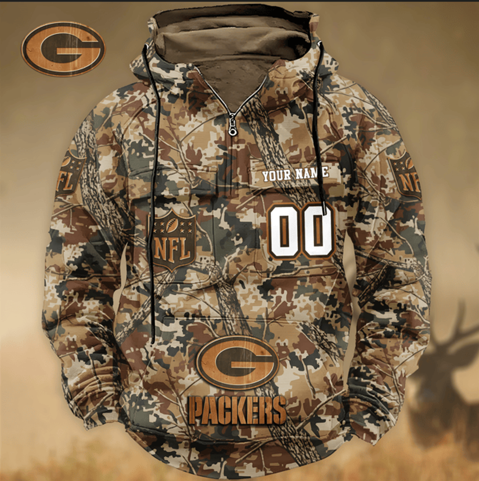 Green Bay Packers Classic Revival 3D Hoodie SPTVCSH140 - Sport9Design