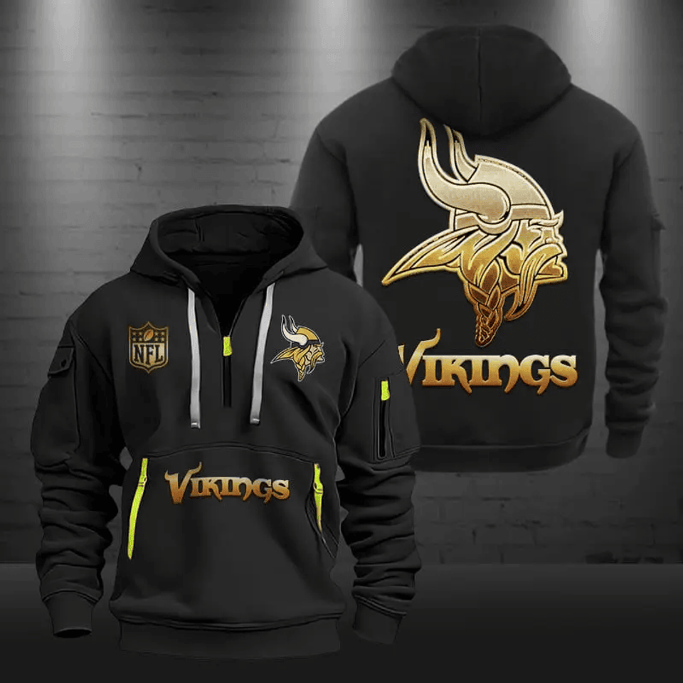 Minnesota Vikings DMHT0617 Zip Hoodie Multicolor 2024 Edition - Sport9Design
