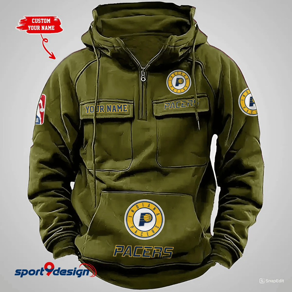 Indiana Pacers Vintage Men Hoodie