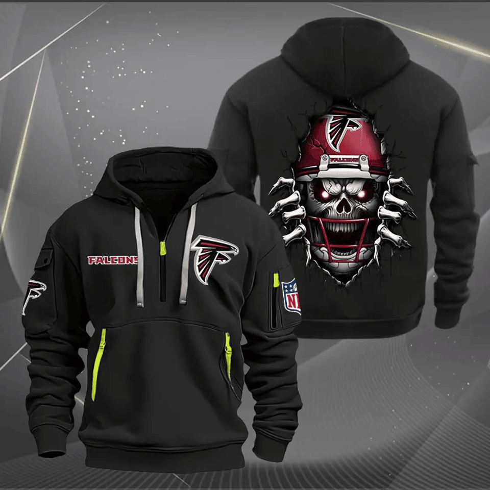 Atlanta Falcons Tactical Hoodie, Football Fan Hoodie, Gift For Him