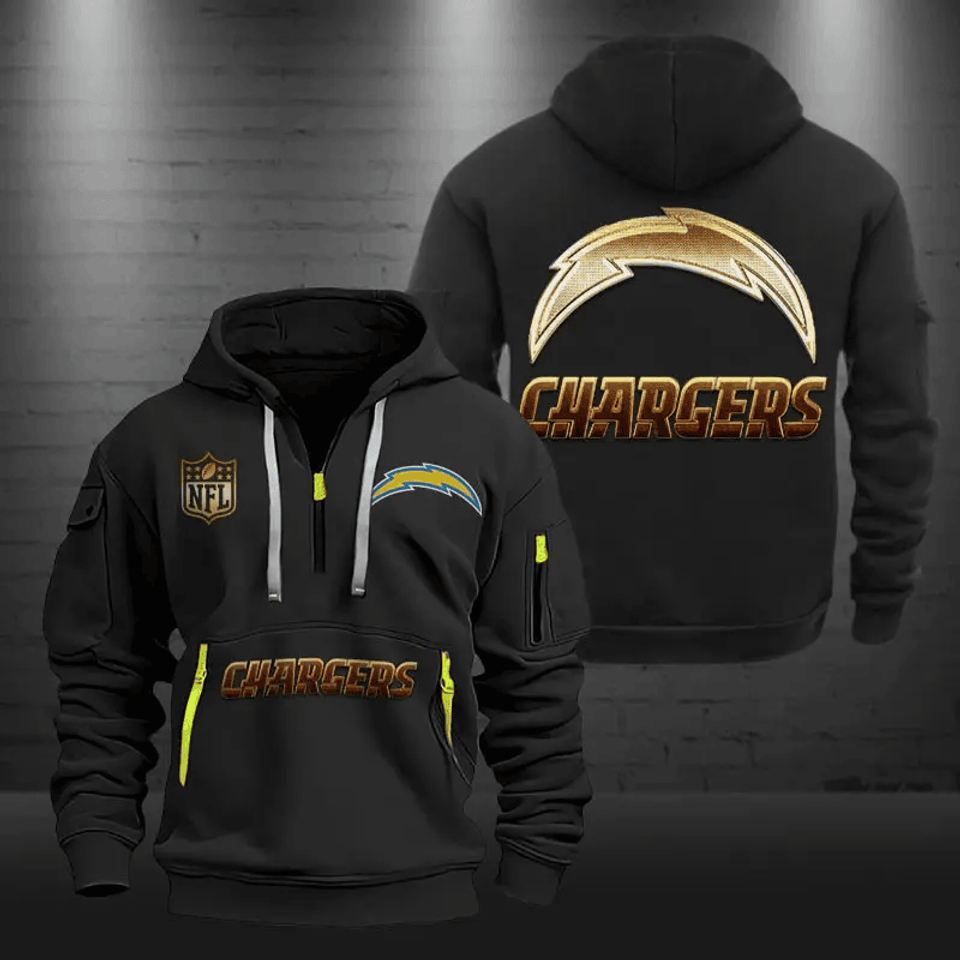 Los Angeles Chargers Tactical Hoodie, Football Fan Hoodie, Military Style Sweatshirt