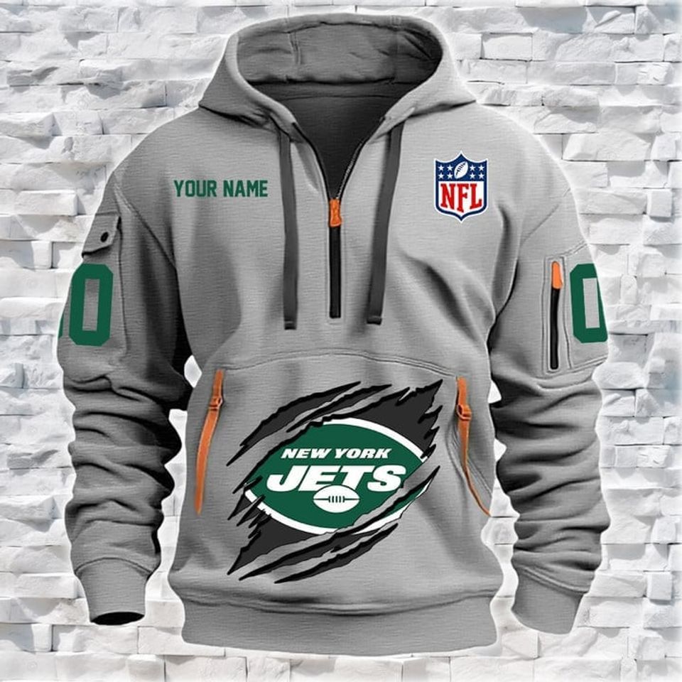 New York Jets Heavy Hoodie AZHEAVYHD027