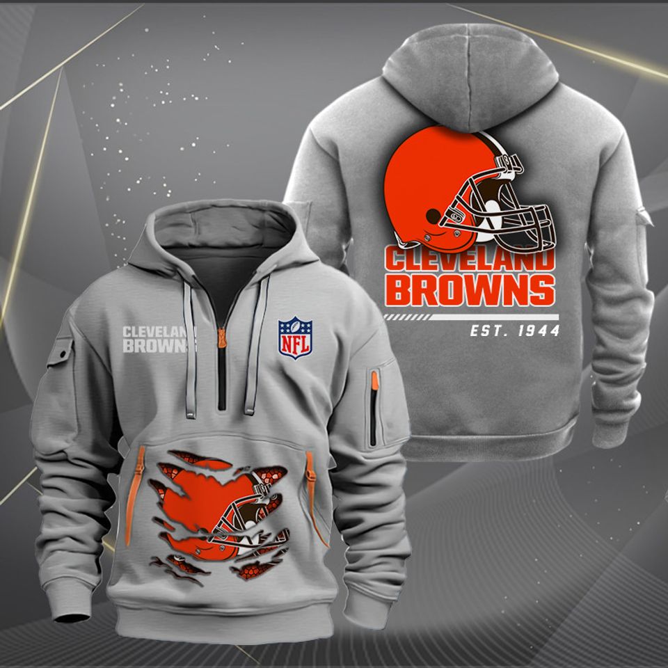 Cleveland Browns Heavy Hoodie AZHEAVYHD042