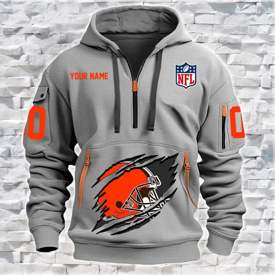 Cleveland Browns Heavy Hoodie AZHEAVYHD022