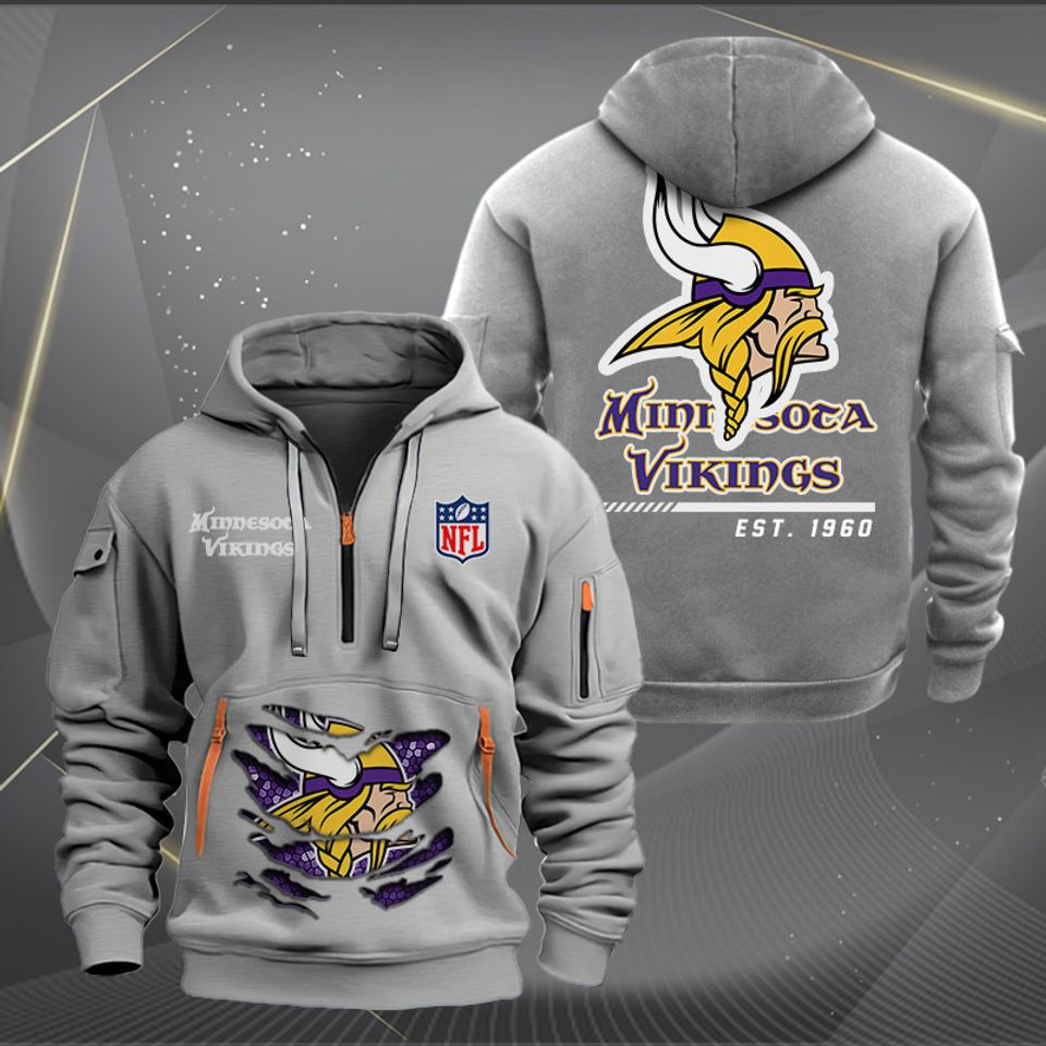 Minnesota Vikings Heavy Hoodie