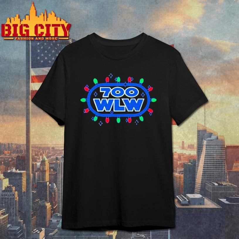 700 wlw christmas lights shirt