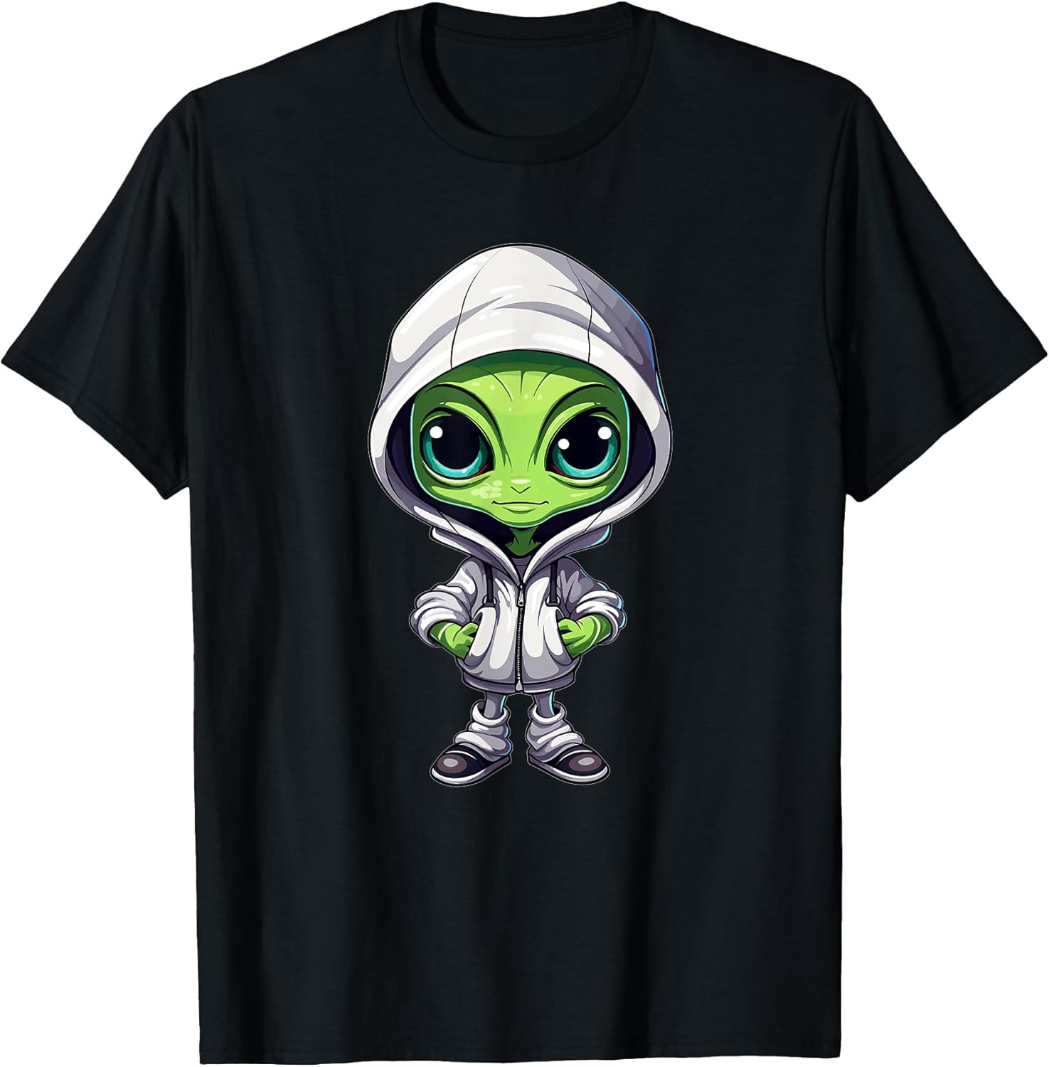 Colorful Alien I Alien Lover I Cartoon Alien