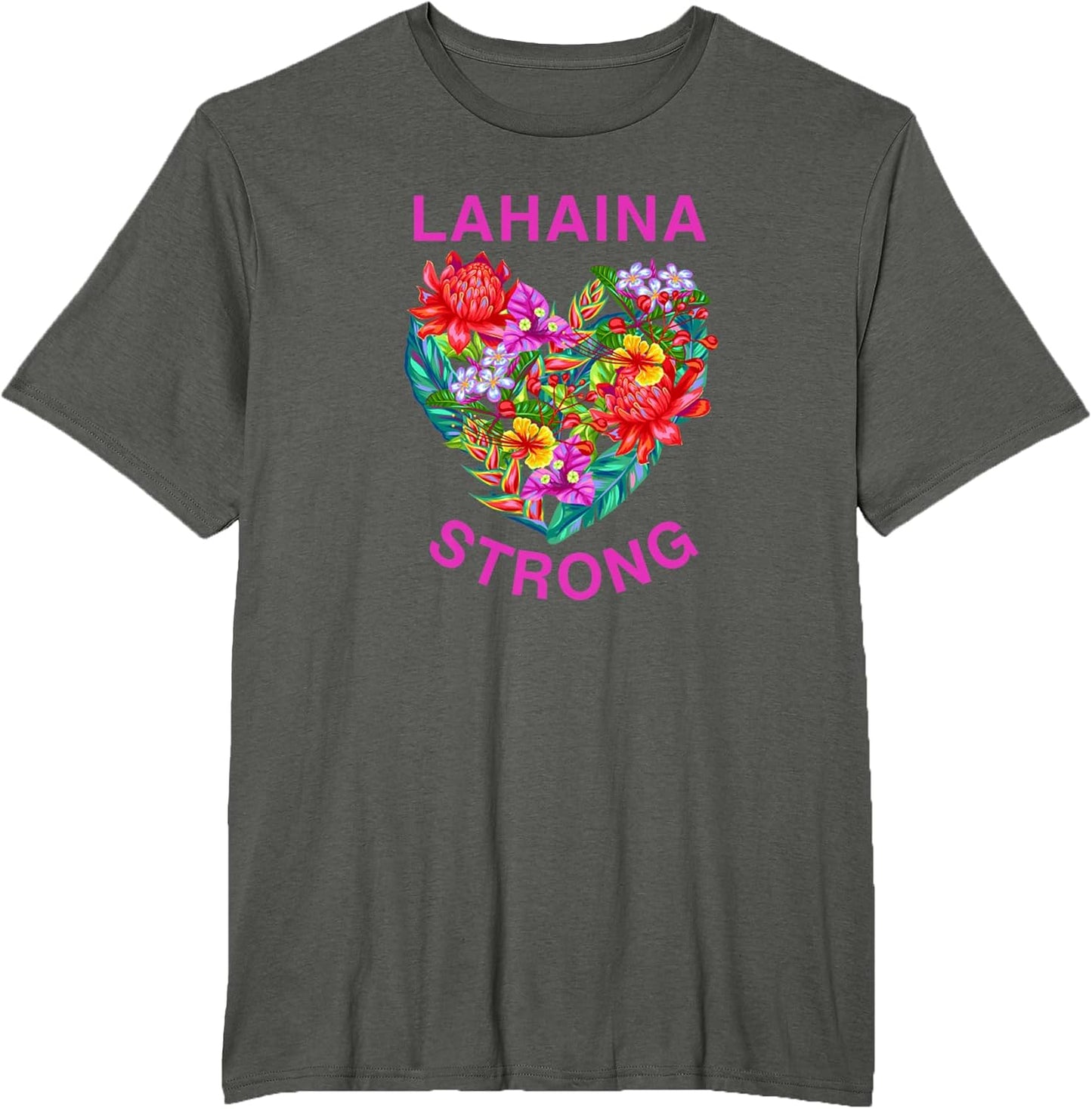 Lahaina Strong Maui Hawaii Funny Flower