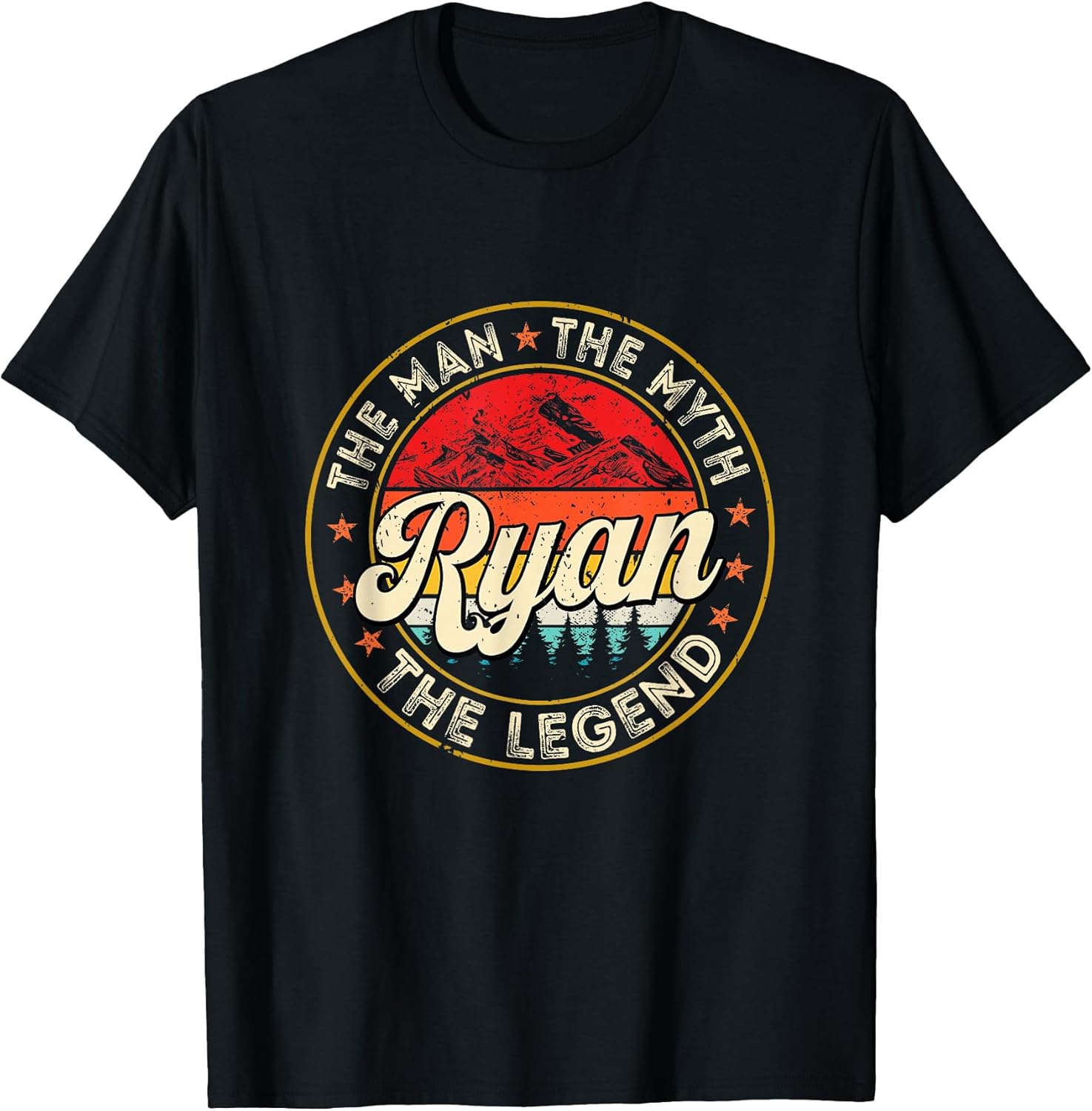First Name Personalized Ryan Retro 70s 80s