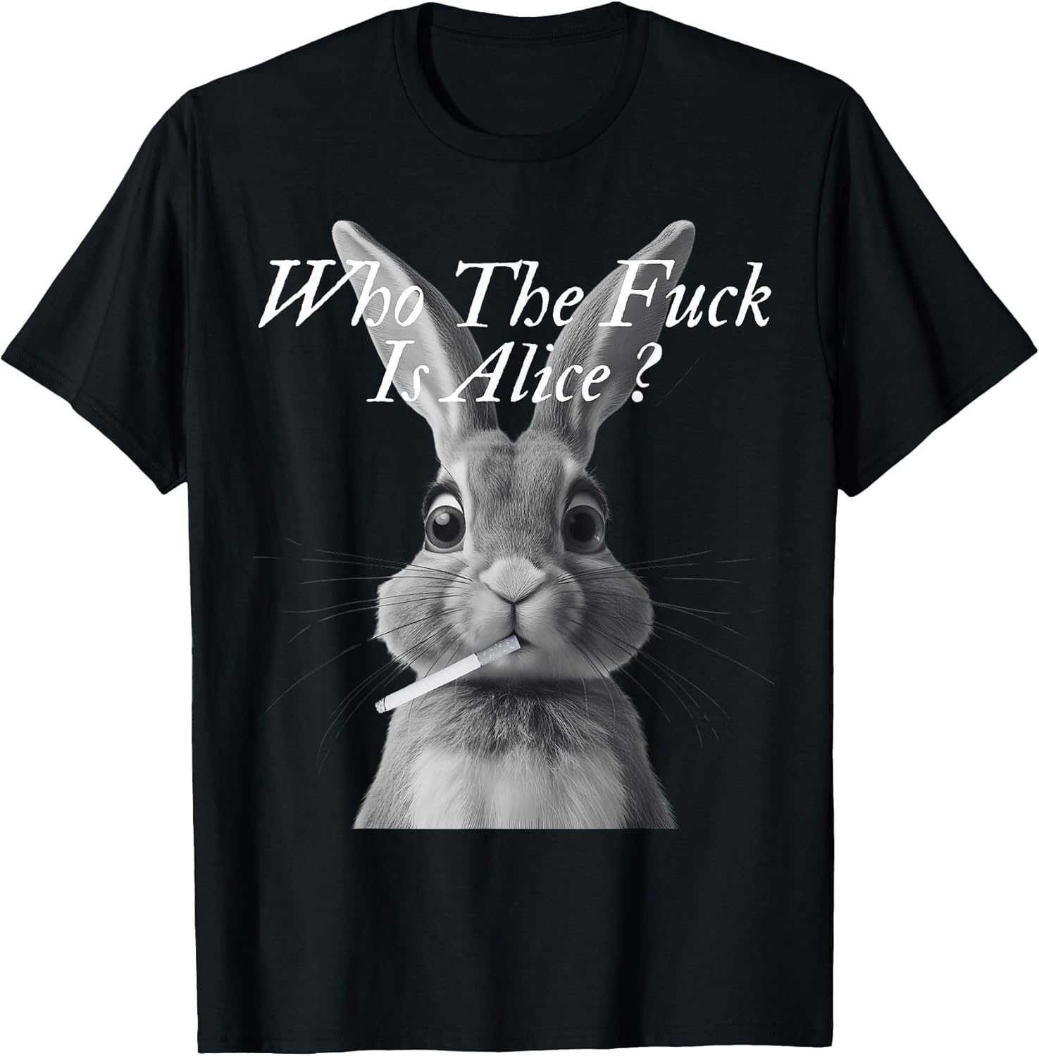 Funny Rabbit Meme Tee