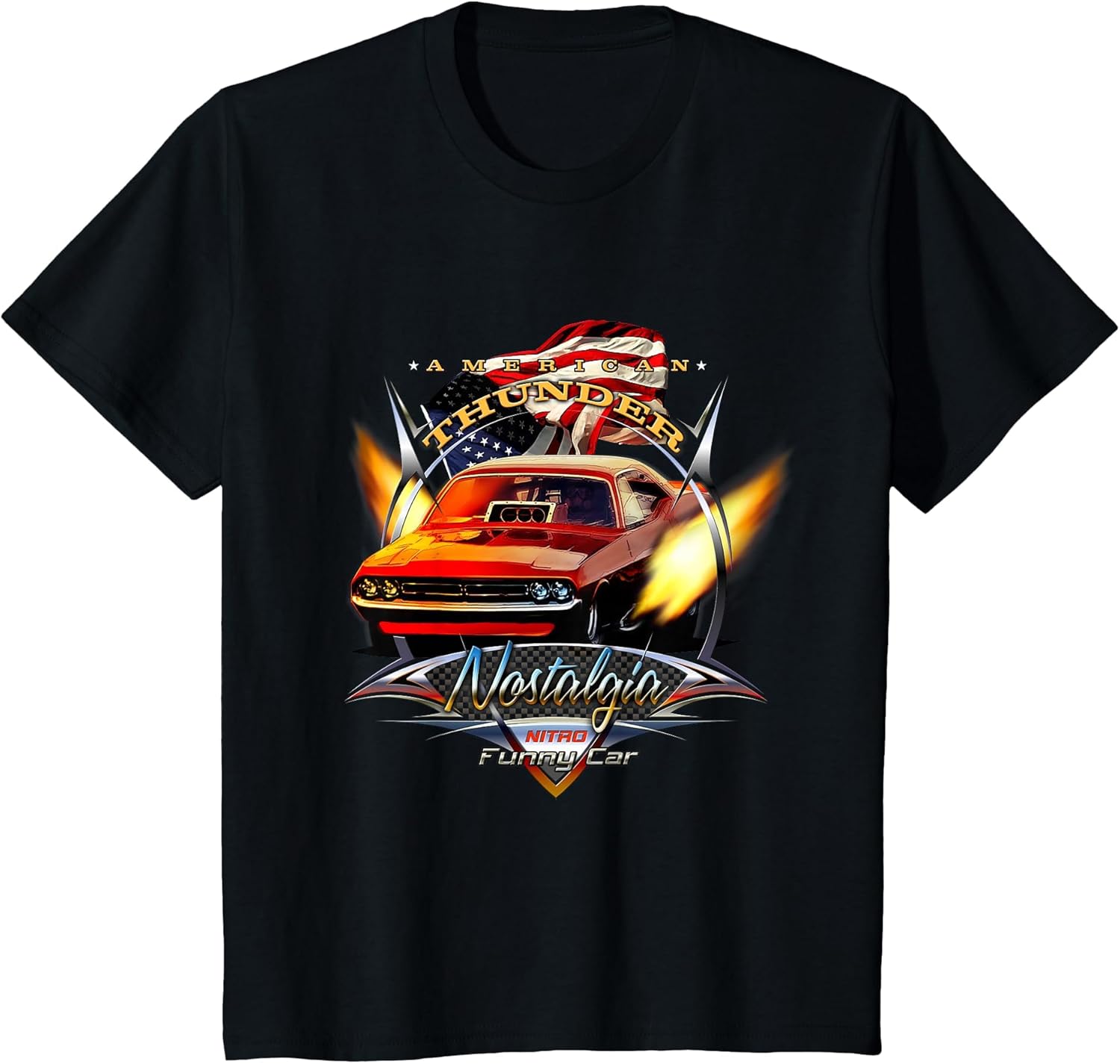 Nostalgia Funny Car Drag Racing shirt