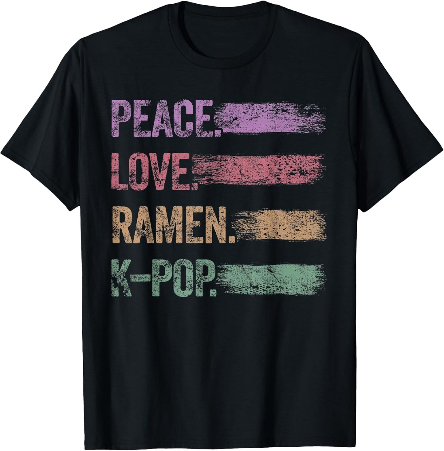 K-Pop Music Merch and Ramen Noodles