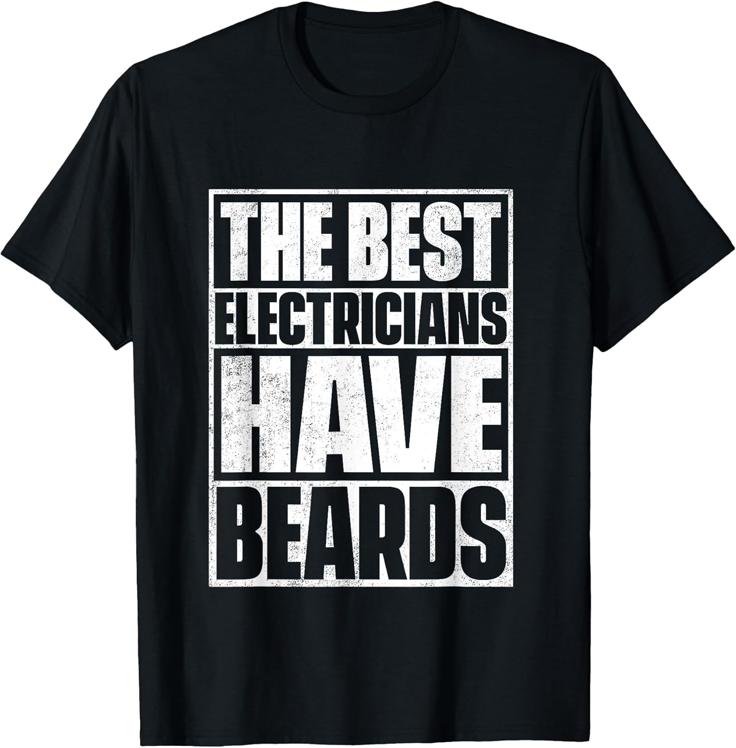 Funny Bearded Electrician Gift Shirt