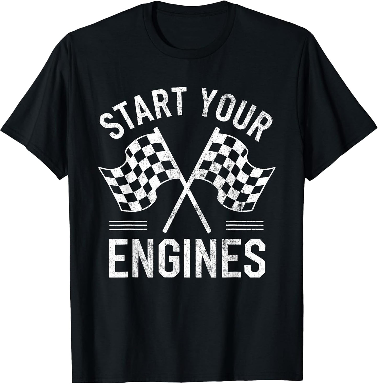 Vintage Start Your Engines Race Car Apparel Co.