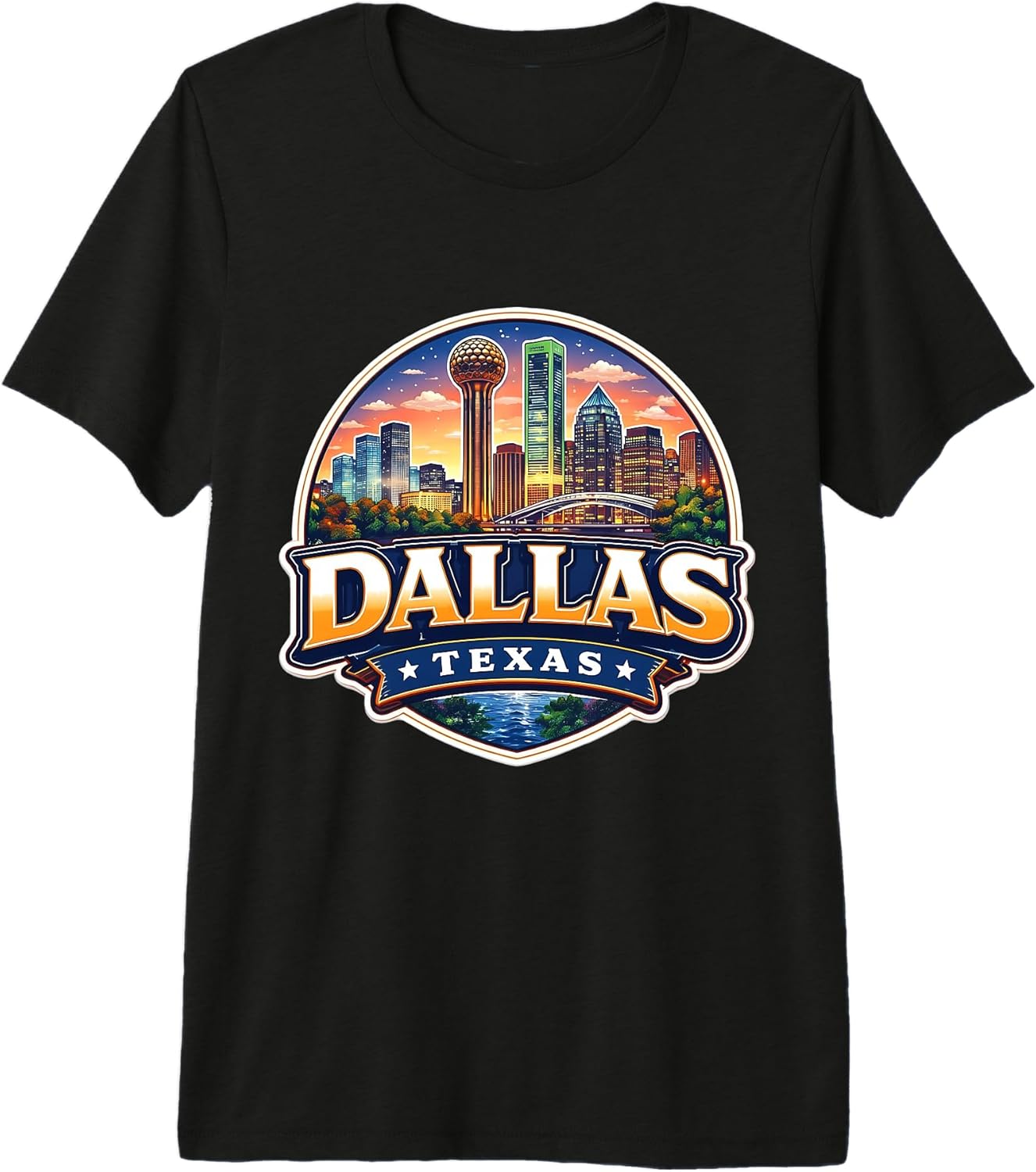 Dallas Texas Souvenir City State Retro Merch