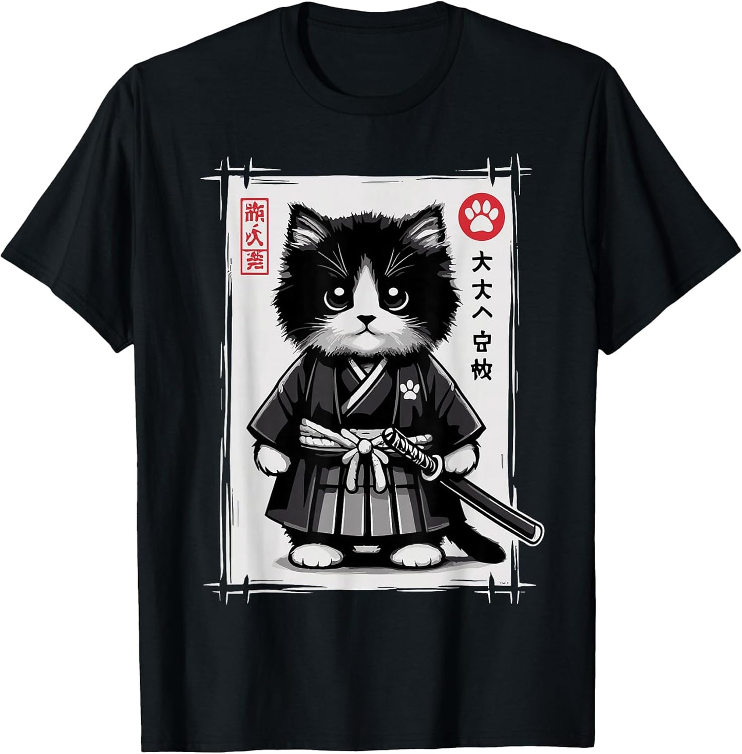 Samurai Cat Japanese Art