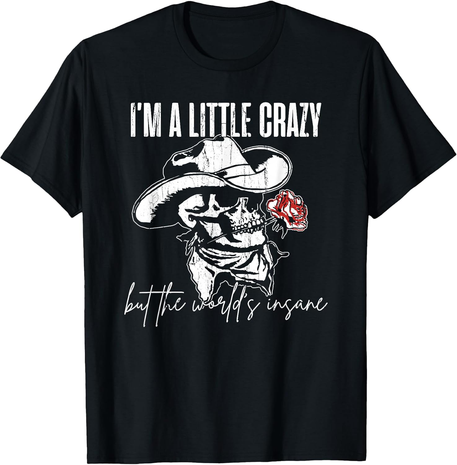 Vintage Skull Cowboy Tee