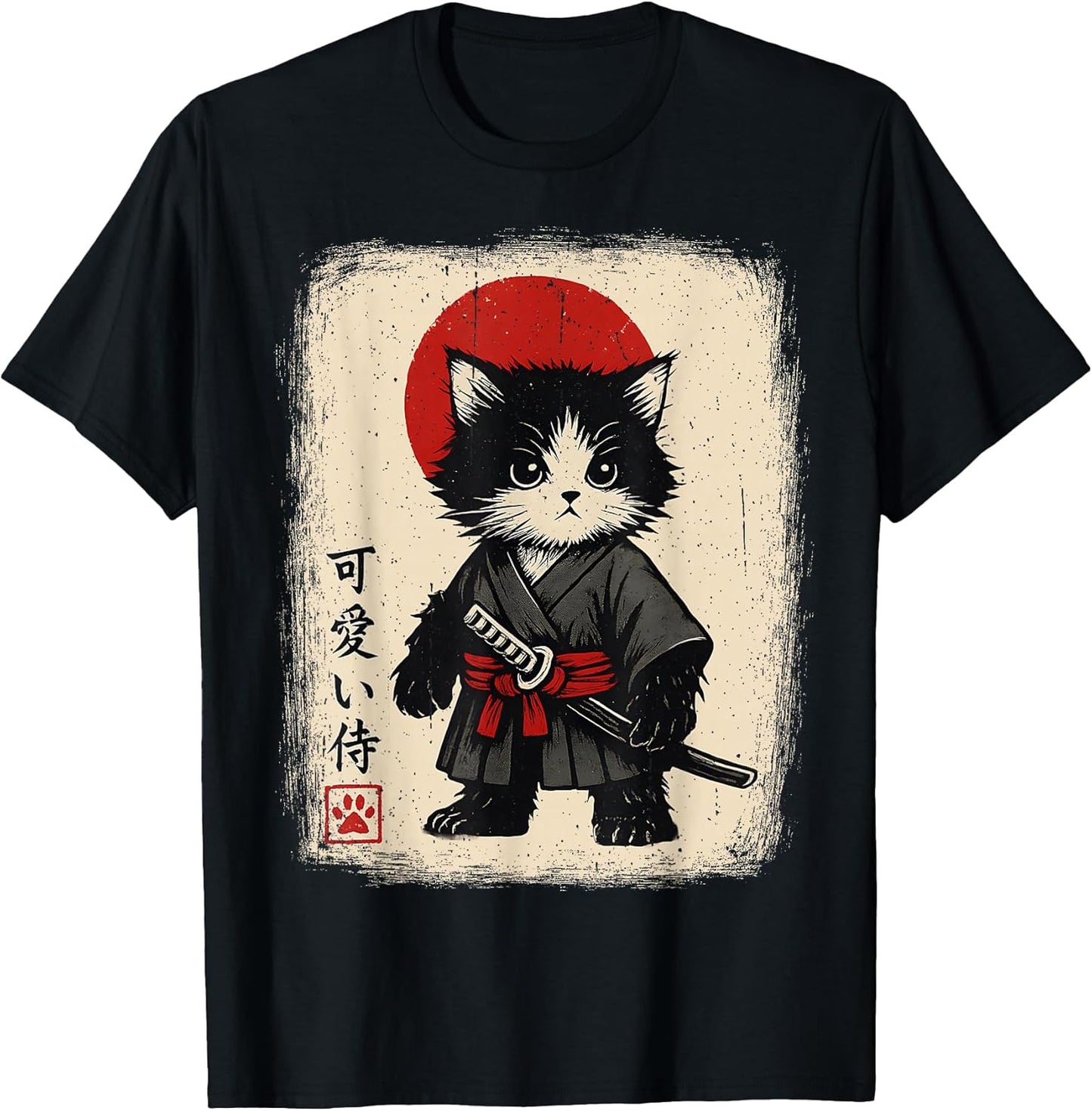 Cat Samurai Anime for Men Women Kids