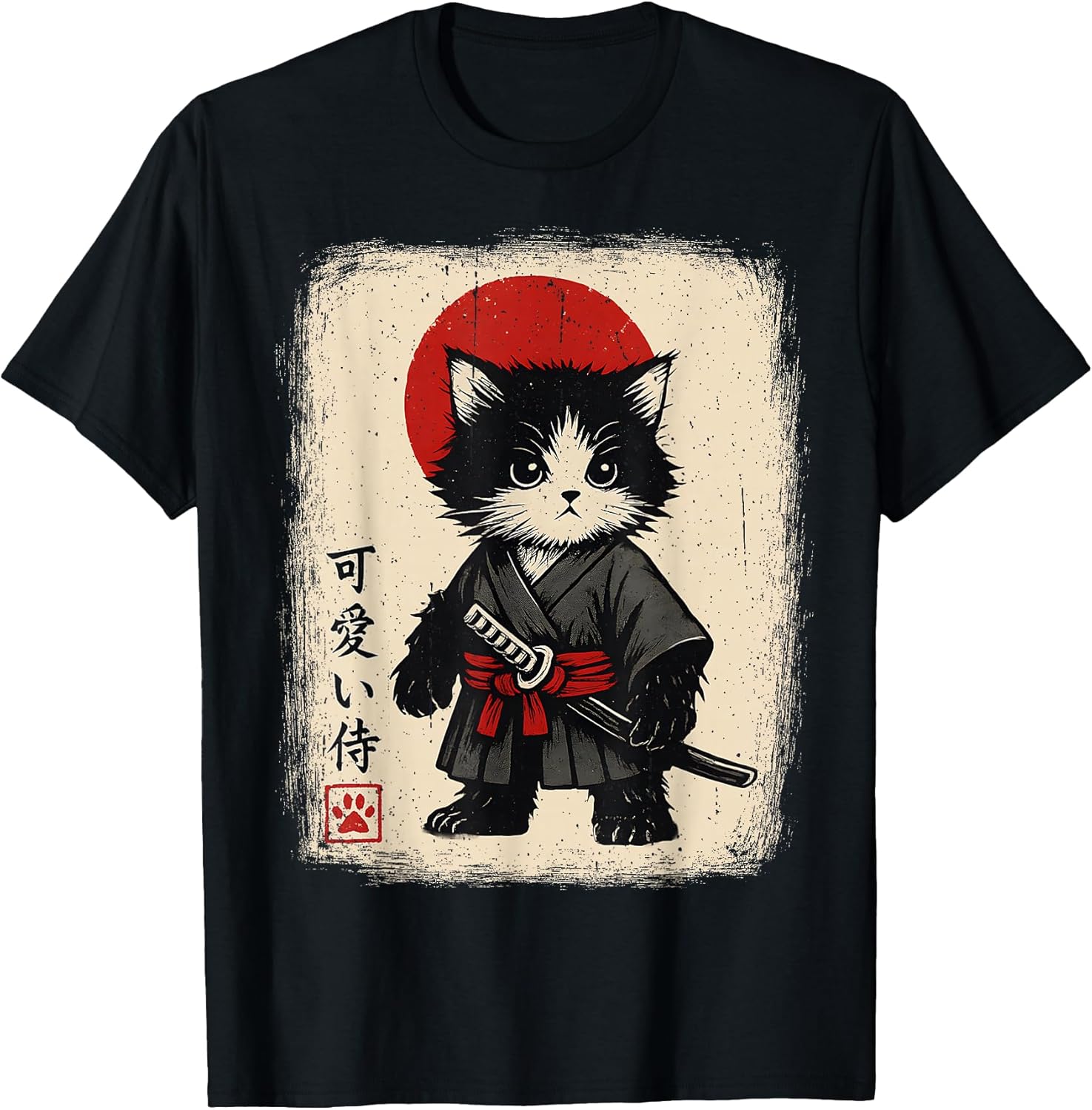 Cat Samurai Anime for Men Women Kids