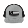 Flag Embroidered BnW (Snapback)
