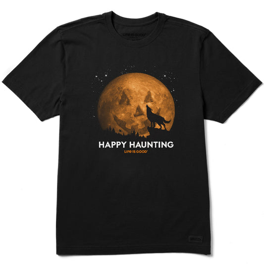 Men's Happy Haunting Short Sleeve Crusher Tee