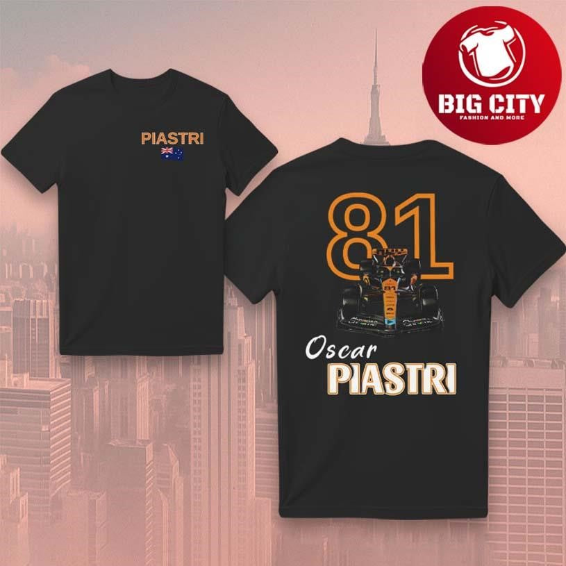 81 Oscar Piastri Australia Two Sided Shirt