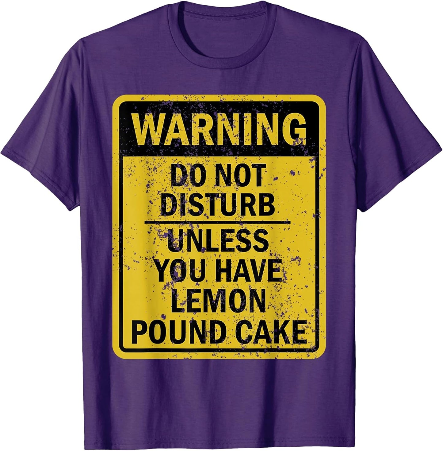 Dessert Style Warning Label Merch Clothes