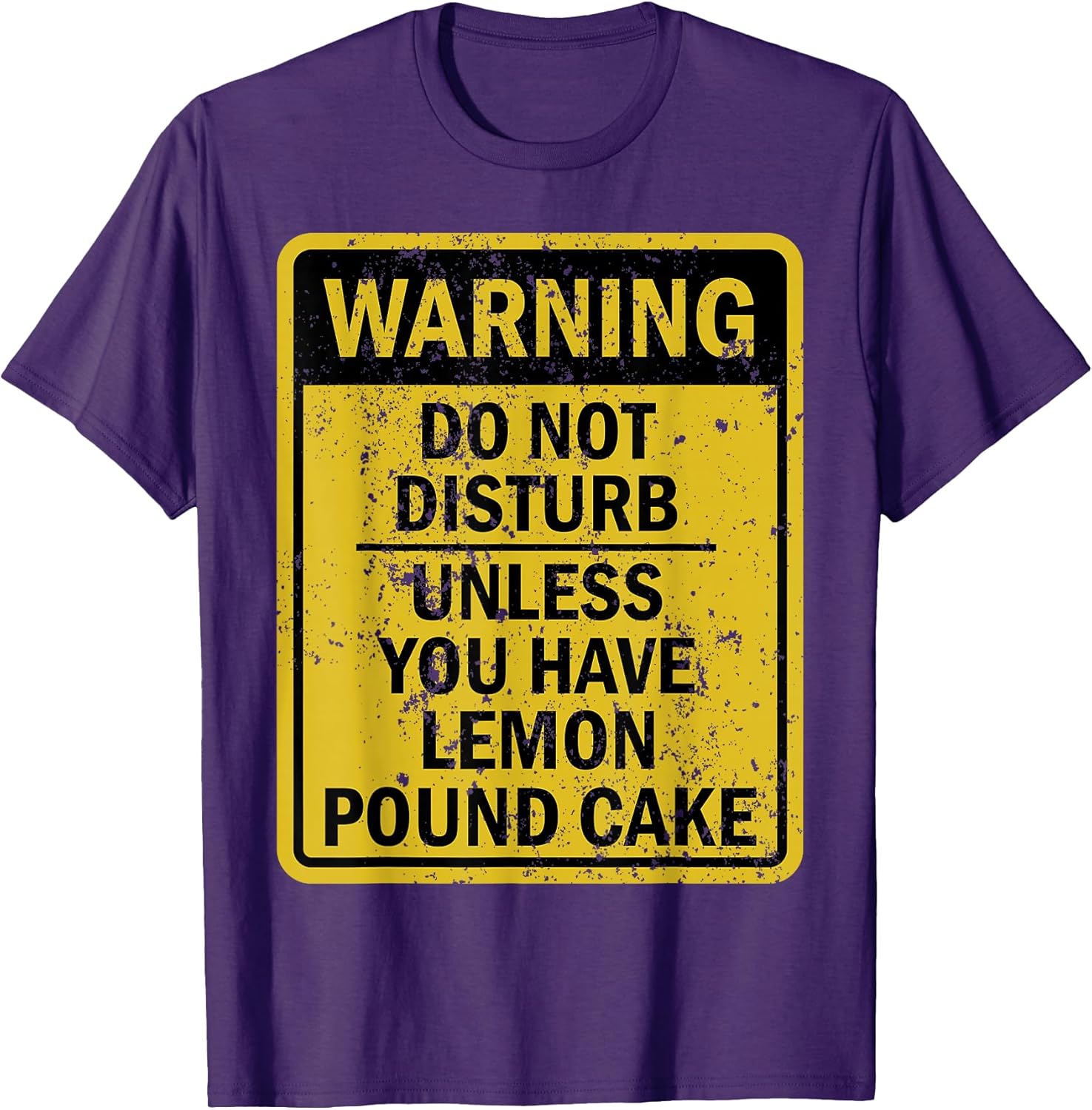 Dessert Style Warning Label Merch Clothes