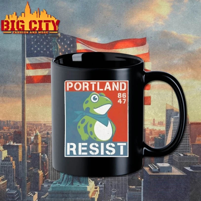 8647 Resist Portland Frog Shirt