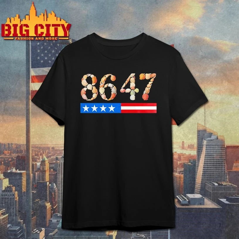8647 Seashells Trump America Shirt